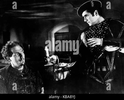 Il principe di volpi, aka: In den Klauen des Borgia, USA 1949, Regie: Henry King, Darsteller: Tyrone Power (rechts) Foto Stock