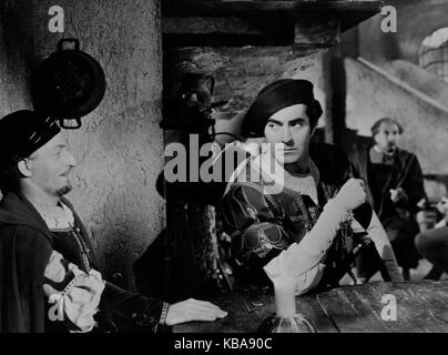 Il principe di volpi, aka: In den Klauen des Borgia, USA 1949, Regie: Henry King, Darsteller: Tyrone Power (rechts) Foto Stock