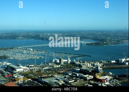 Porto Waitemata di Auckland Nuova Zelanda Foto Stock