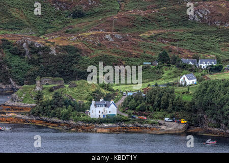 Stromeferry, Loch Carron, Highlands, Scozia, Regno Unito Foto Stock