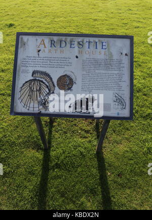 Massa ardestie casa vicino a Monifieth angus scozia settembre 2017 Foto Stock