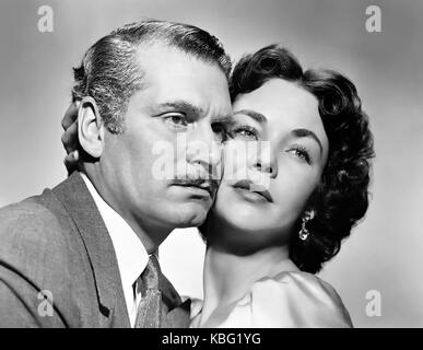 Carrie 1952 Paramount film con Jennifer Jones e Laurence Olivier Foto Stock