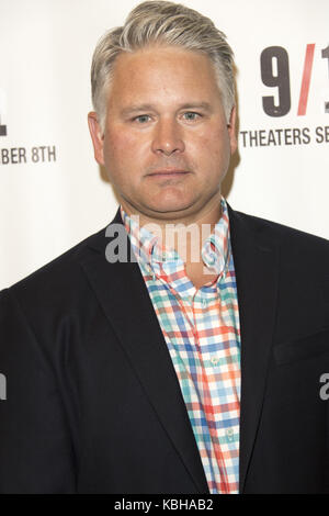 Il los angeles premiere screening di '9/11' presso l'accademia di linwood dunn Theatre - arrivi con: Warren ostergard dove: Los Angeles, california, Stati Uniti quando: 29 ago 2017 credit: eugene poteri/wenn.com Foto Stock