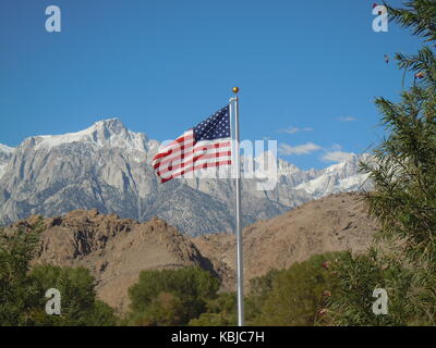 Mt whitney california Foto Stock