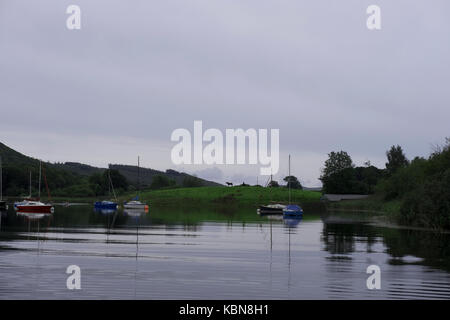 Cumbria,Lago Coniston Foto Stock