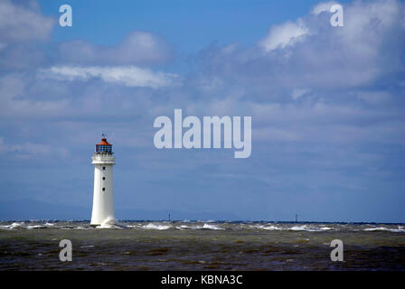 Fort Pesce persico Rock faro Foto Stock