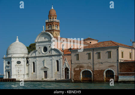 Isola di San Michele di Venezia Isola dei Morti Foto Stock