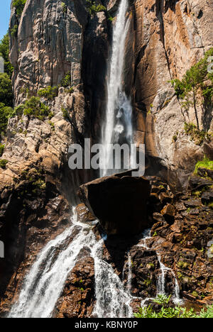 Cascade Piscia di Gallu, Corse du sud Francia 2A Foto Stock