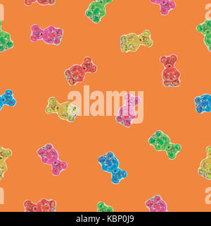 Colore Modello orsi - Immagine JPEG Foto Stock