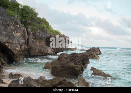 Tagachang beach, gu Foto Stock