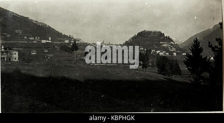 Blick auf Pieve di Cadore und Werke. (BildID 15418217) Foto Stock