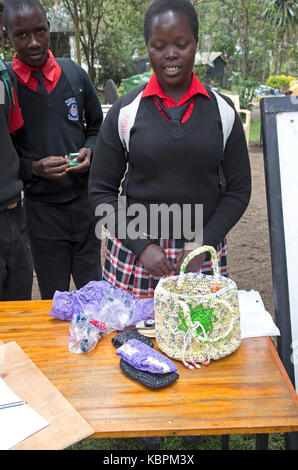A giudicare la scuola progetto ambientale ces open day 2017 kenya Foto Stock