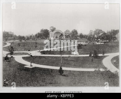 1909 West Park Fotografia Allentown Foto Stock