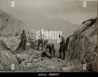 28 cm Minenwerfer am ROMBON. Aufgenommen am 22. Juli 1916. (BildID 15478248) Foto Stock