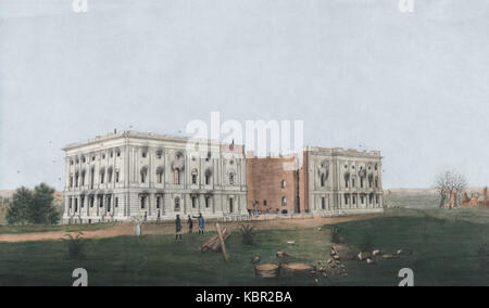 Campidoglio US 1814c Foto Stock