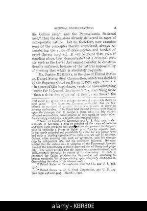 Earle, non la fissazione di prezzi di distruggere la libertà, 1920, 019 Foto Stock