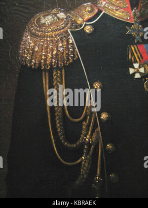 Alessandro II da Alexei Harlamov (1874, GIM) dettaglio 01 Foto Stock