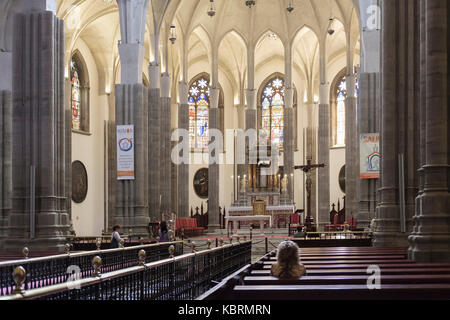 La Laguna cattedrale c1915 o La Catedral de Nuestra Senora de los Remedios, San Cristóbal de La Laguna, Tenerife, Isole Canarie, Spagna, Foto Stock