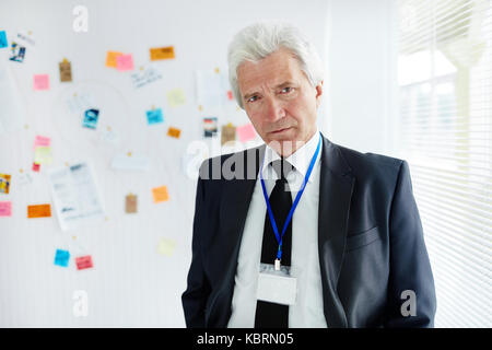 Coppia funzionario di polizia al lavoro Foto Stock