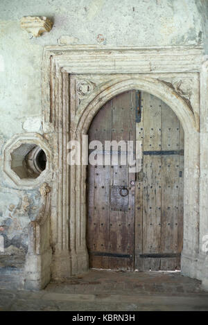 La Cattedrale di Canterbury porta vecchia Foto Stock