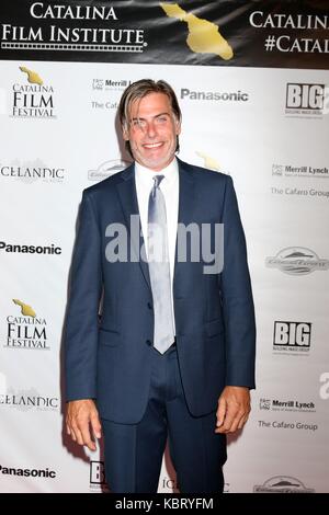 Isola di santa catalina, ca. 29Sep, 2017. geoff boucher presso gli arrivi di catalina film festival - ven, avalon theatre, isola di santa catalina, ca il 29 settembre 2017. Credito: priscilla concedere/everett raccolta/alamy live news Foto Stock