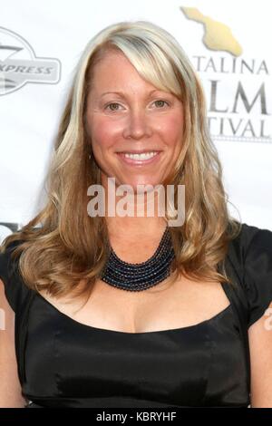 Isola di santa catalina, ca. 29Sep, 2017. karin stephens presso gli arrivi di catalina film festival - ven, avalon theatre, isola di santa catalina, ca il 29 settembre 2017. Credito: priscilla concedere/everett raccolta/alamy live news Foto Stock