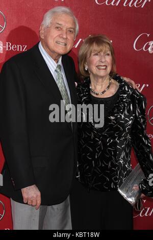 Palm Springs, California 04th gennaio 2017. Monty Hall Al 25th Festival Internazionale Del Film Di Palm Springs, Palm Springs Convention Center, Palm Springs, 04 Gennaio 2014. Credit: Janice Ogata/Media Punch Inc./Alamy Live News Foto Stock