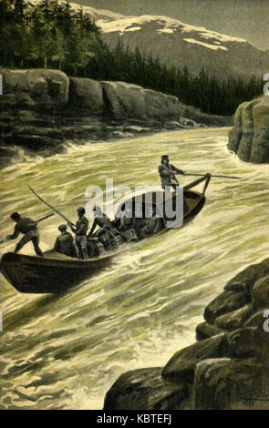 "L'oro" Vulcano da George Roux 25 Foto Stock