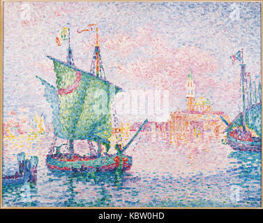 Paul Signac Venezia, la nuvola rosa, 1909 Foto Stock