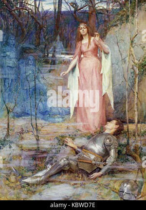 Henry Meynell Rheam La Belle Dame sans Merci Foto Stock