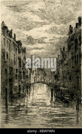 Carel Nicolaas Storm van 's Gravesande Canal Foto Stock