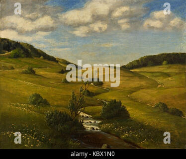 Hans Thoma Landschaft im Schwarzwald Foto Stock
