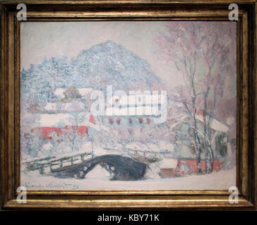 Claude Monet Sandvika, Norvegia 1895 (15616908772) Foto Stock