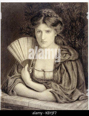 Marie Spartali Stillman ritratto di auto Foto Stock