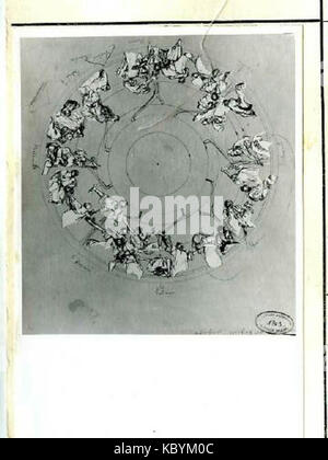 Autor Alfons Mucha 24.7.1860 14.7.1939 Studie stropu pro Primatorskou peccato Obecniho domu Foto Stock