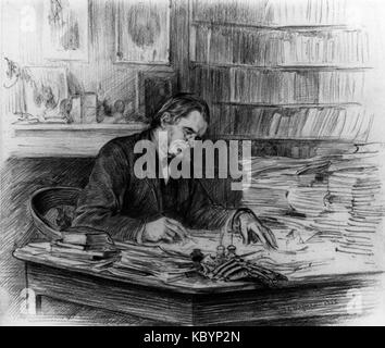 Thomas Henry Huxley da Theodore Blake Wirgman Foto Stock