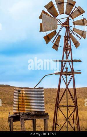 Texas ruota in outback a tumut Nuovo Galles del Sud Australia Foto Stock