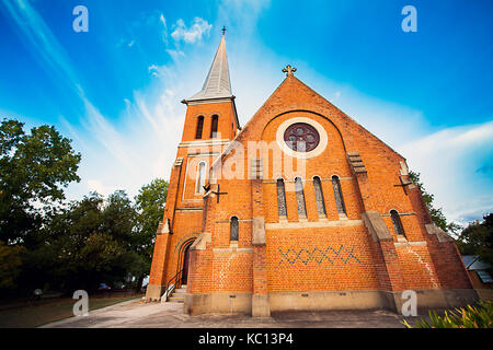 Tutti i santi della chiesa anglicana tumut Nuovo Galles del Sud Australia Foto Stock