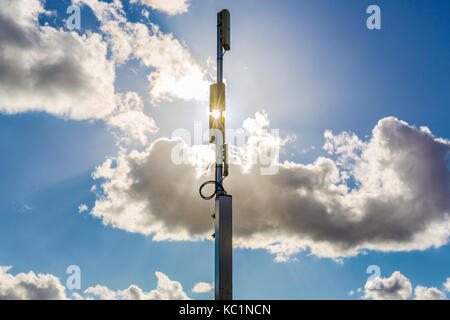Wifi antenna booster. Norfolk, Inghilterra. Foto Stock