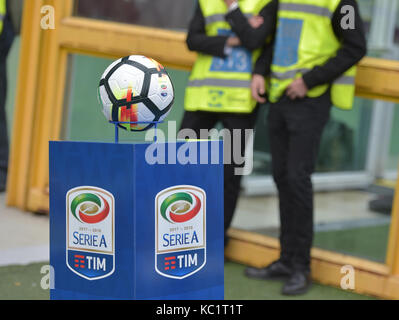 Torino, Italia. 01 ott 2017. La serie di una partita di calcio tra torino fc e Hellas Verona fc presso lo stadio olimpico grande Torino il 01 ottobre 2017 a Torino, Italia. Credito: antonio polia/alamy live news credito: antonio polia/alamy live news Foto Stock