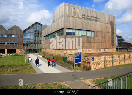 Bob Champion la ricerca e l'istruzione Edificio, UEA, Norwich Medical School, Norfolk, Inghilterra, Regno Unito Foto Stock