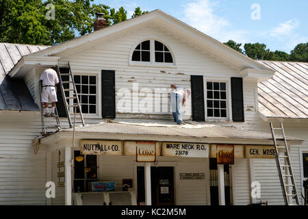 Nuttall & Co Paese Store, 6495 Ware collo Road, Gloucester Courthouse, Virginia Foto Stock