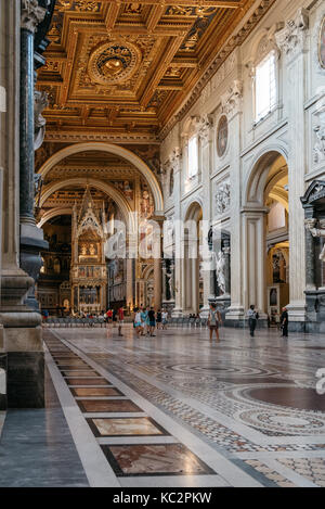 Arcibasilica di San Giovanni in Laterano a Roma Foto Stock