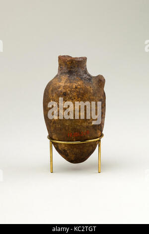 Caraffa, Nuovo Regno, Dynasty 18, ca. 1500-1400 A.C., dall'Egitto, Alto Egitto, Tebe, Asasif, Tomba CC 37, camera B, interramento 78 Foto Stock