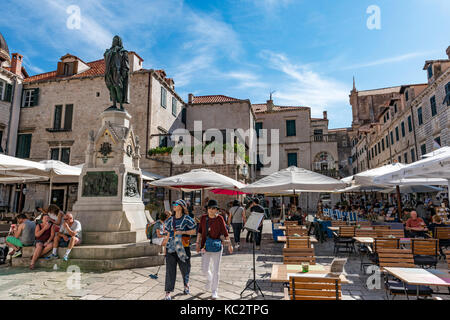 La Città Vecchia di Dubrovnik Foto Stock