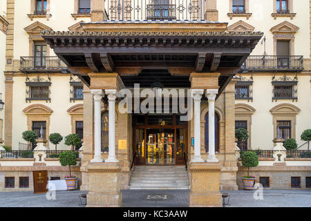 Hotel Alfonso XIII a Siviglia Foto Stock