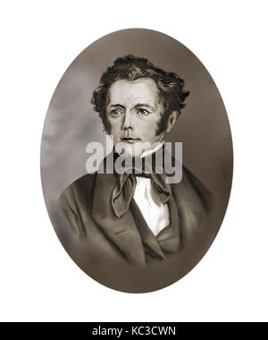 Capitano Frederick marryat, 1792 - 1848, british naval officer, romanziere Foto Stock