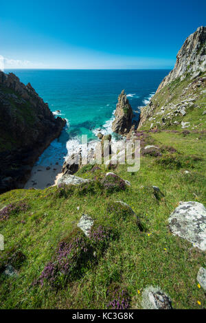 Porthmonia Cove Foto Stock