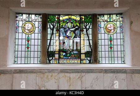 Buxton Casa della pompa a St rna bene dove acque termali sono stati presi nell'era Vittoriana Foto Stock