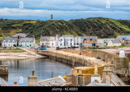 Findochty, Moray, Scozia, Regno Unito Foto Stock